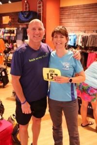 Meeting Scott at race kt pick up.